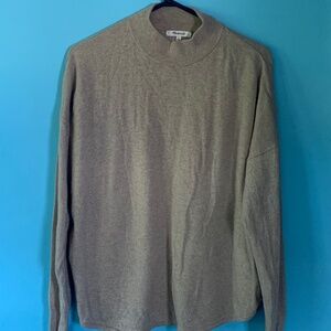 Madewell Ashbury Mock Neck Sweater L